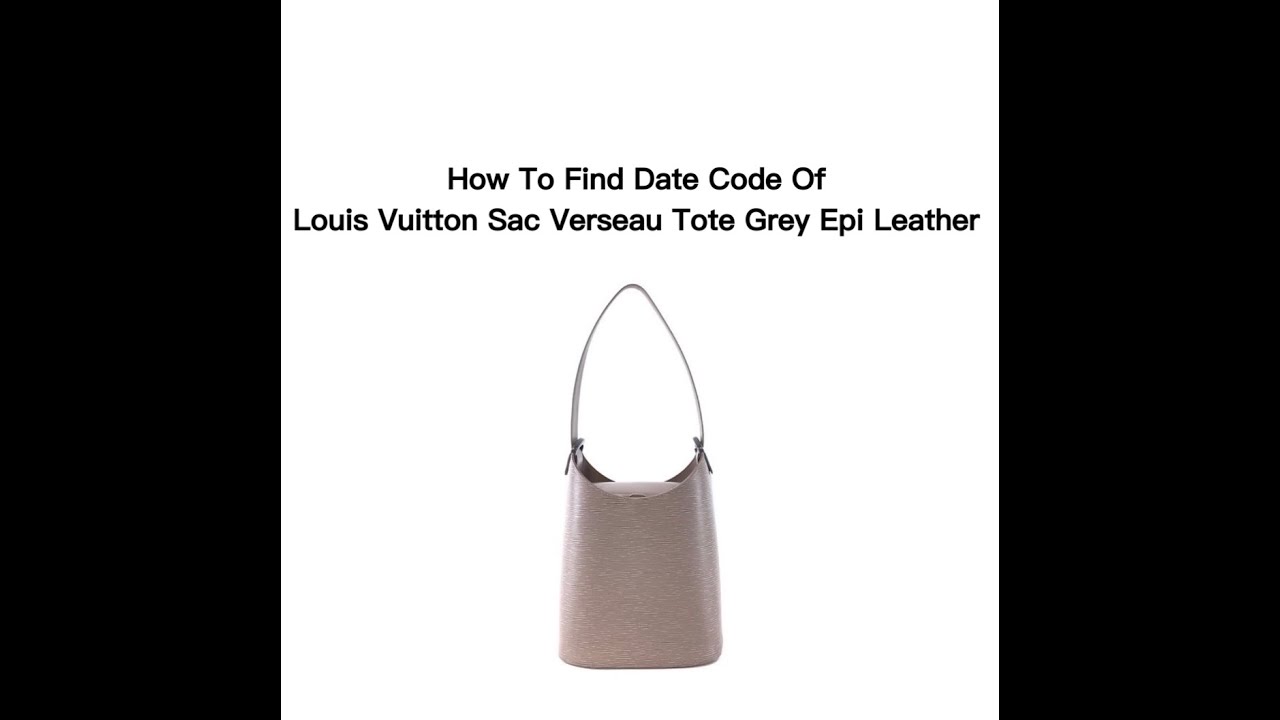 Louis Vuitton St. Jacques Epi Leather Review, Date code, Louis Vuitton  Vintage bags