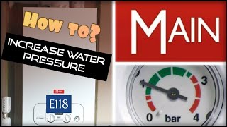 increase low pressure main eco compact boiler - *flashing e118*