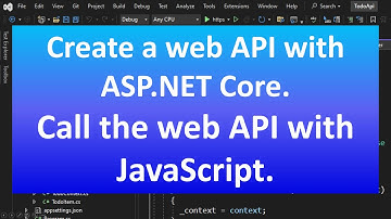 Create a web API with ASP.NET Core - Call an ASP.NET Core web API with JavaScript