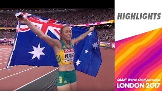 Wch London 2017 Highlights - 100M Hurdles - Women - Final - Sally Pearson Wins