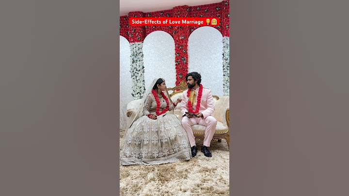 Side-Effects of Love Marriage 🤵‍♂️👰 #shorts #ytshorts #lovemarriage #teratrigun #teratrigun
