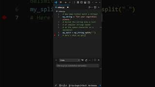 How Does Python Split a String?