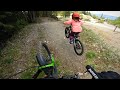 WHAT?! 6 Years Old Girl Shreds a Bike Park!