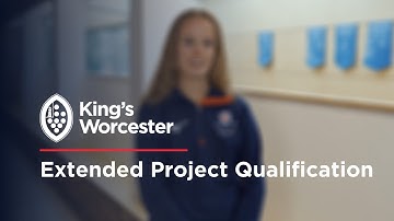 Extended Project Qualification (EPQ) at King
