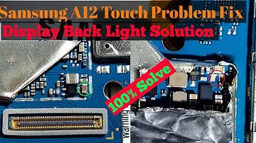 Samsung Galaxy A12 Touch Not Working Black Display Light Solution Repair Tutorial Gsm Yusuf Pathan