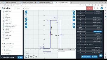 Adding a Custom Section Property to Staad section Data Base