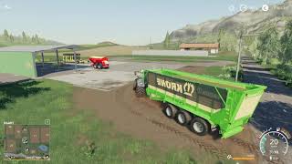 Let's Play Farming Simulator 2019 | felsbrunn  | chopping corn silage | episode 1