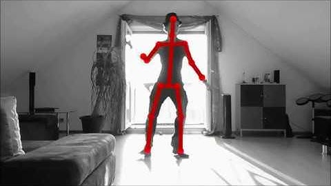 Pose estimation on JSM dance video