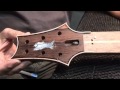 Custom Neck - Headstock Binding with Curly Maple - Private Stock