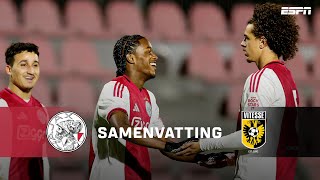 Don-Angelo Konadu & Don Oniel Trefzeker Voor Jong Ajax Samenvatting Jong Ajax - Vitesse