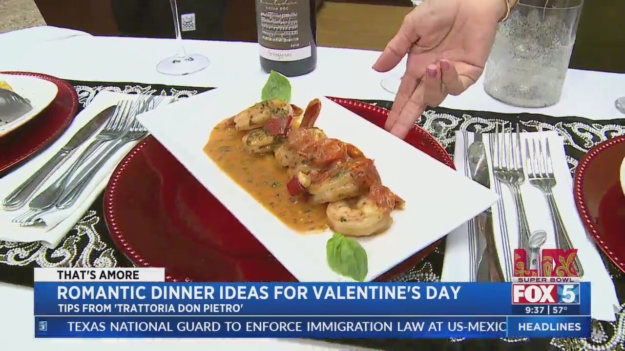 Romantic Dinner Ideas for Valentine's Day - YouTube