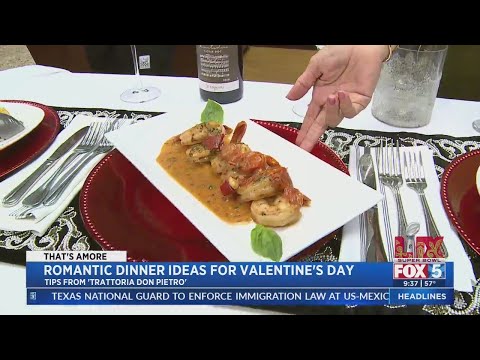 Romantic Dinner Ideas for Valentine's Day - YouTube
