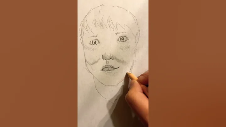 Trying Prismacolor Premier pencils for the first time!! #portraitdrawing #youngartist #shorts