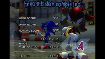 Lethal Highway (Katana%) Hero - Shadow the Hedgehog (Dolphin) - 2:15.09
