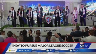 Mayor Hogsett says city is looking to bring an MLS team to Indianapolis