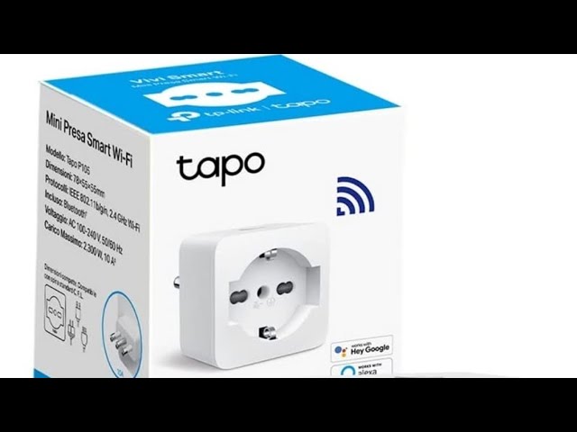 TP-Link Tapo P105 Smart Plug Linea Smart Home  Design Compatto,  compatibile con ogni tipo di spina! 