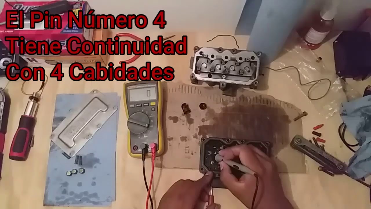 Desarmado De Caja De Solenoides A604