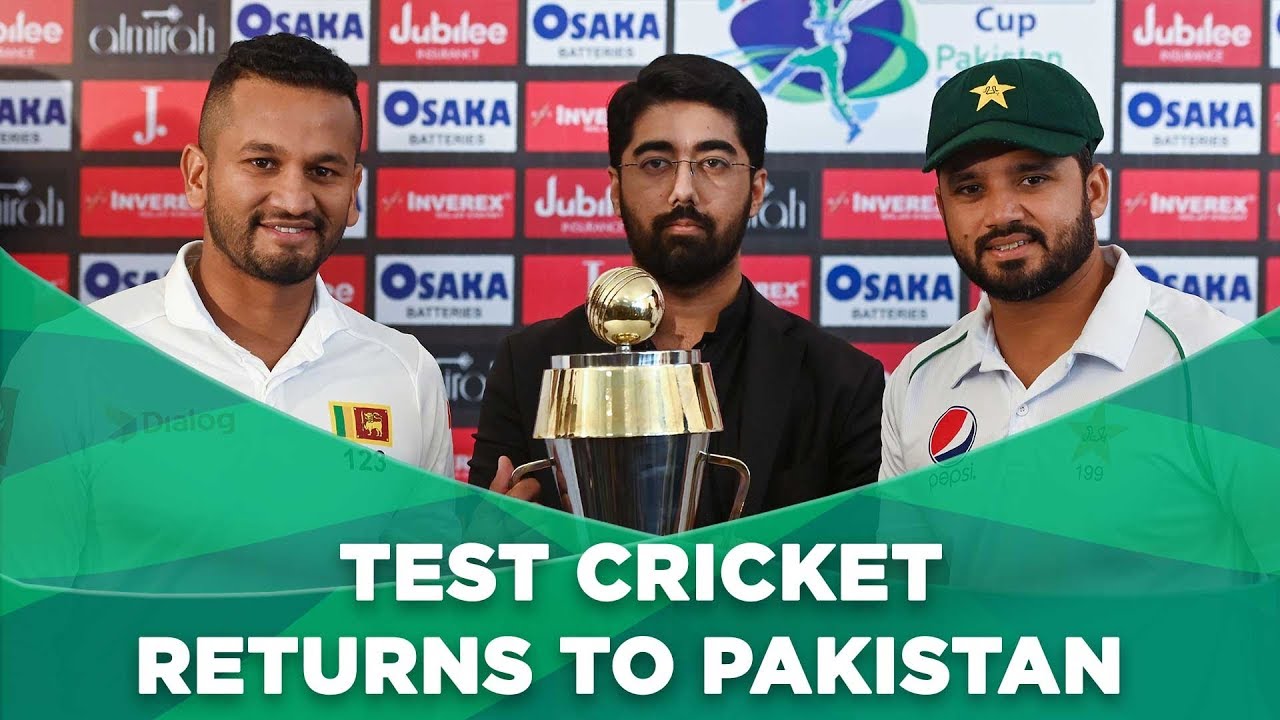 Test cricket returns to Pakistan