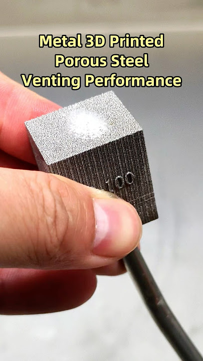 Is 3D printed porous steel really crucial to your mold manufacturing?  #3dprintingindustry