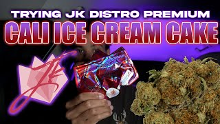 JK Distro Cali Ice Cream Cake (Premium Tier Strain Review)