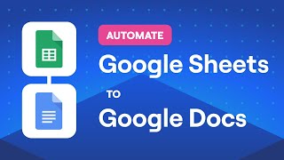 Sync Google Sheets and Google Docs in Real Time