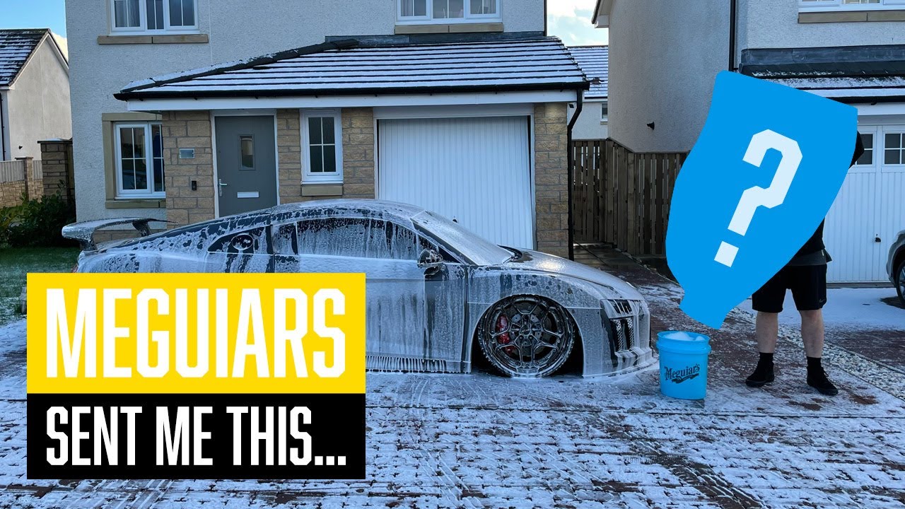 MEGUIARS CLEANED MY AUDI R8 - YouTube