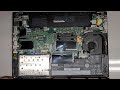 Lenovo ThinkPad T480 Disassembly RAM SSD Hard Drive Upgrade Fan CMOS RTC Battery Replacement Repair