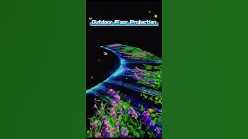 Outdoor Floor Lighting Magic Floor Interactive Magma floor Projection System Software Projection