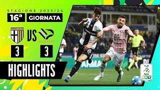 Parma vs Palermo 3-3 | Partita pazzesca allo stadio Tardini | HIGHLIGHTS SERIE BKT 2023 - 2024