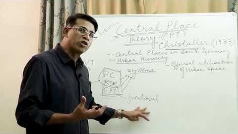 CCMP 25: Central Place Theory