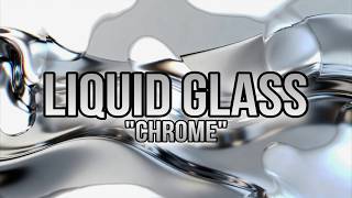 3 Hours Chrome Texture with Liquid Glass Animation | Relaxing Visual ASMR 4K Screensaver