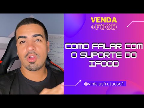 Como falar com o suporte do ifood