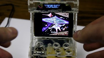 Raspberry Pi-based micro arcade cabinet