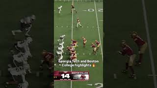Boston College vs. Georgia Tech will be insane 🔥 #bostoncollege #georgiatech #accfootball