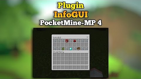 Plugin InfoGUI | PocketMine-MP 4 | Free Download
