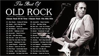 OLD ROCK SONGS 70s 80s and 90s | AC/DC, Dire Straits, Aerosmith, Bon Jovi, Gnr...