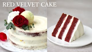 ถ้วยตวง / สูตรเค้กเรดเวลเวท / ครีมชีสฟรอสติ้ง / Red Velvet Cake