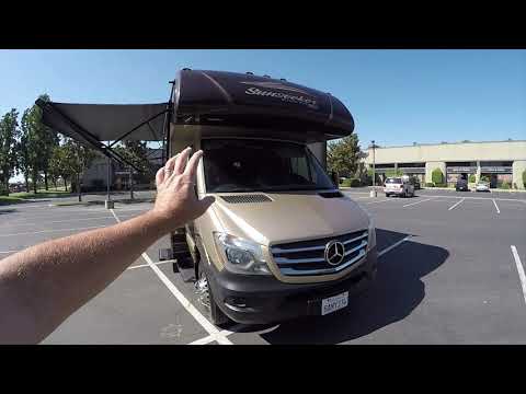 2018-2019-c-class-mercedes-benz-turbo-diesel-rv-tour-forest-river-forester-2400ws-review-video-blog