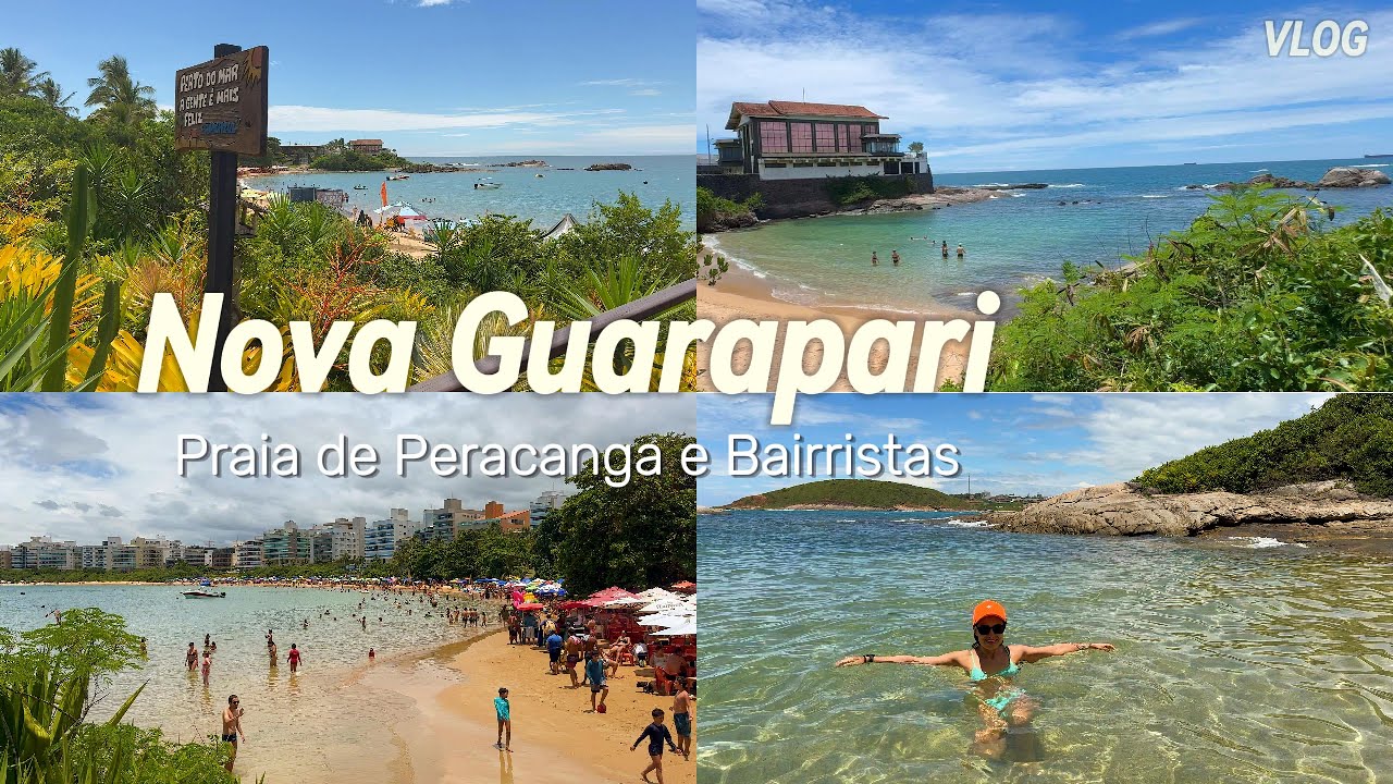 Nova Guarapari com a família: Praia de Peracanga e Bairristas