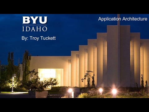 CIT 360 Application Architecture