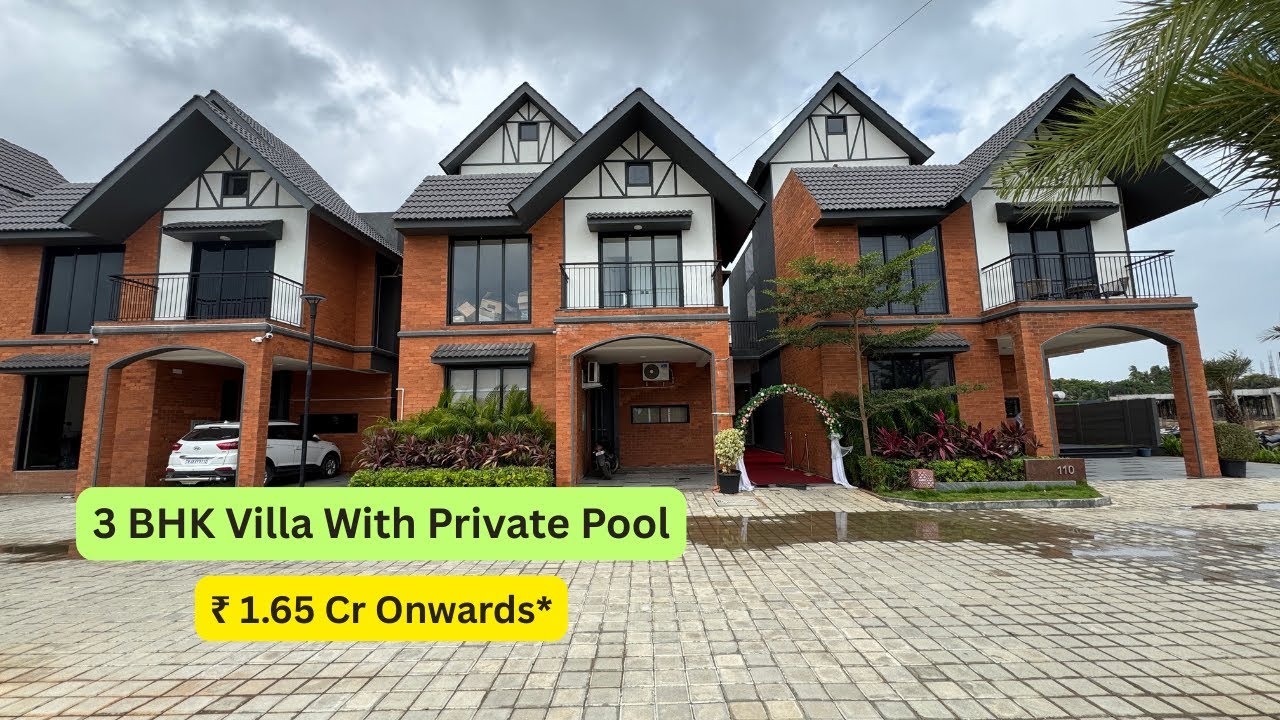 Casagrand Selenia | Bali style 3 bhk villa | Price 1.65 Cr*|at kelambakkam chennai |📞+91 7550098989.