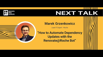 Marek Grzenkowicz: How to Automate Dependency Updates with the Renovate@Roche Bot