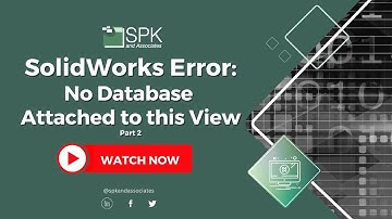 SolidWorks PDM Error:  No Database Attached to This View (Part 2)
