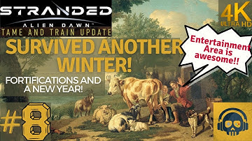 Stranded Alien Dawn (Early Access) in 4K - Tame and Train - Gameplay Walkthrough Part 8 (S2)