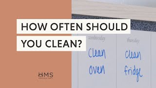 HOW OFTEN SHOULD YOU CLEAN by Home Made Simple 240 views 1 year ago 35 seconds