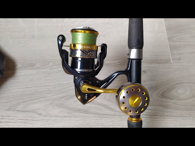Replace the handle of your reel - new aliexpress handle for Shimano/Daiwa  (Nasci 3000) 