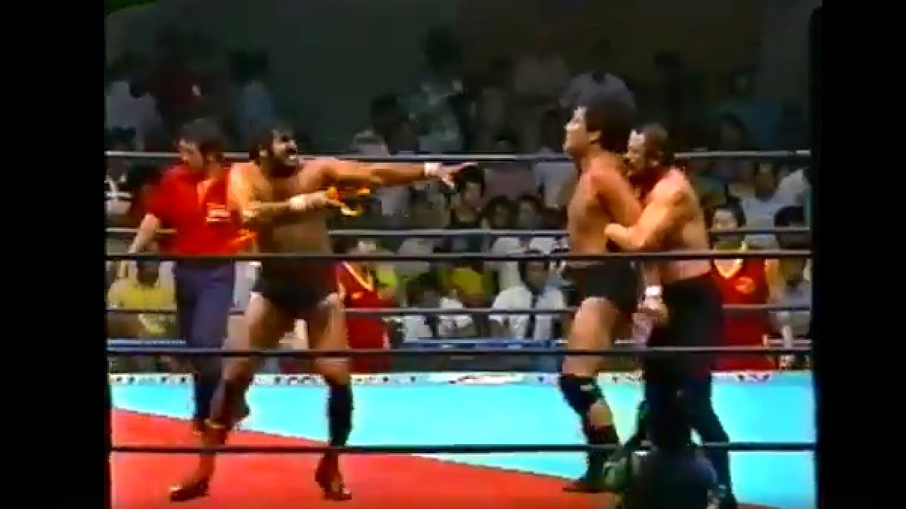 Tenryu & Tsuruta vs Tiger Jeet Singh & Kimura 1986 08 20