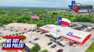 PROGRESSIVE FLAG POLES COVER WITH MUSIC