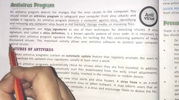 Class-7, Subject-Computer, Video-34, Chapter-Computer Viruses, Part-6 by Miss Rancy
