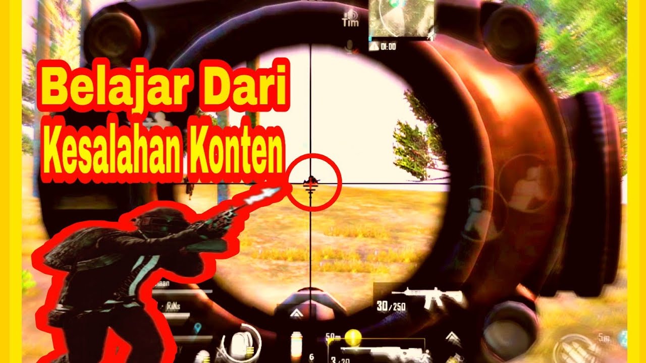 Belajar Dari Kesalahan Konten PUBG MOBILE - YouTube